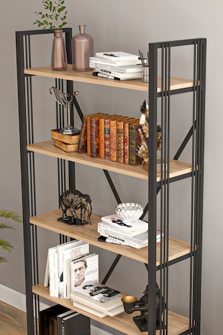 Wood House Inci Kitaplık Atlantik Çam