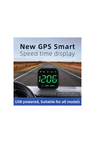 Reedark Araç Hud Göstergesi: Gps Hız, Yön, Aşırı Hız Ve Yorgunluk Uyarısı İle Akıllı Sürüş Asistanı