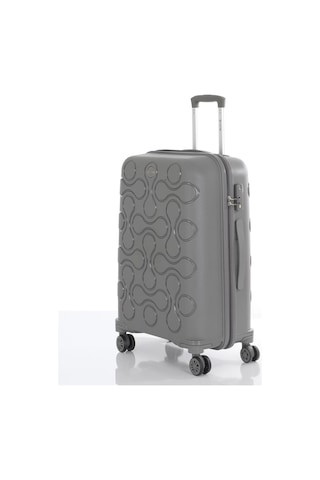 Mçs Polipropilen Orta Boy Valiz V376 65 Cm Siyah