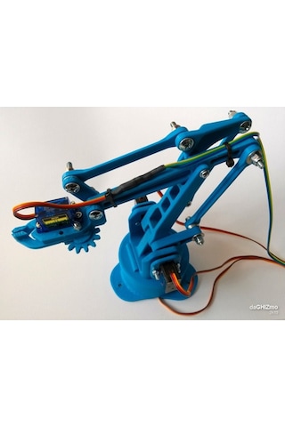 Arduino Robot Kol Kiti 4 Adet Servo ve Vidalar 2 Joystick