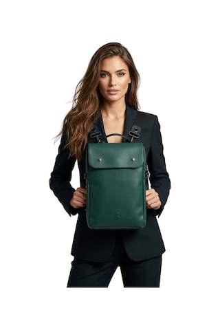 Brandsmiths Olive Zeytin Yeşili Dock Structured Sırt Çantası Yeşil