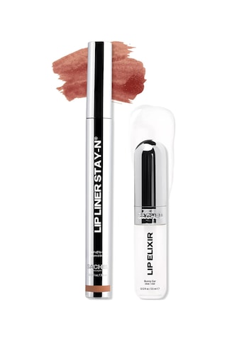 Sacheu Line & Shine Lip Duo Uzun Süre Kalıcı Dudak Şekillendirme Ve Parlaklık Seti 2x3.5ml Set