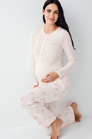 Piere Cardin 9066 Modal Hamile Lohusa Pijama Takım V1