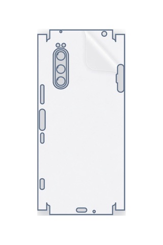 Sony Xperia 5 Uyumlu Fullbody Arka Kaplama Hidrojel Koruyucu Film 05990507