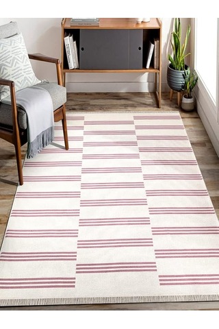 Mec Home Karesse 133 - Modern, Yıkanabilir, Çift Taraflı Kilim - 7 Boyut Seçeneği İle Salon, Yatak Odası, Mutfak V Genel