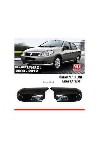Renault Symbol 2 Yarasa Batman Ayna Kapağı Piano Black 2009 2012 Renault Symbol 2 Yarasa Batman Ayna Kapağı Piano Black 2009 2012