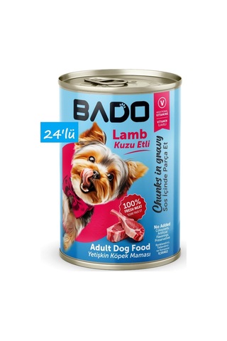 Yetişkin Yaş Köpek Maması Kuzu Etli 400gr 24'lü