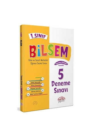 Ardışık Yayınları 1. Sınıf Bilsem Deneme Sınavı Çıkması Muhtemel Soru Bankası Seti 4 Kitap