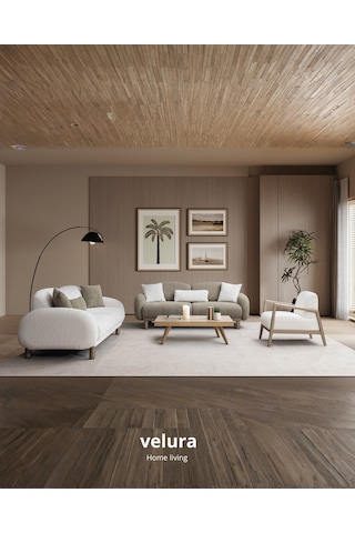 Rolf 3+3+1 Koltuk Takımı & Oturma Grubu Krem