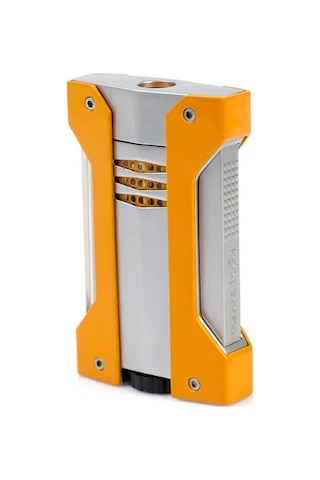 Conquistador Tek Torch Pürmüz Turuncu Gümüş Defi Extreme Dizayn Metal Puro Çakmağı Cnq-022