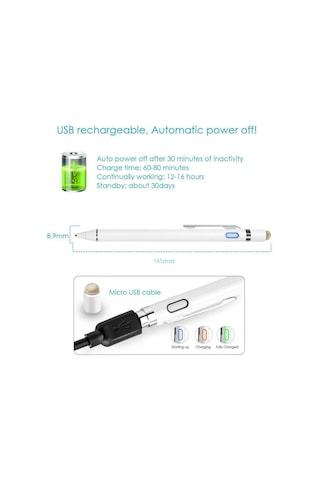 Reedark Çok Amaçlı Dokunmatik Kalem - İpad/android Uyumlu, Huawei/vivo/xiaomi/oppo İçin