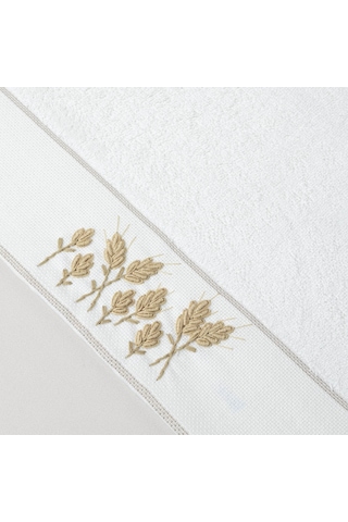 Linens Avena Bambu 50x85 Cm Yüz Havlusu Ekru Ekru