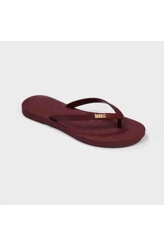 Tkees TK-P207 Kadın Parmak Arası Plaj Terlik - Bordo