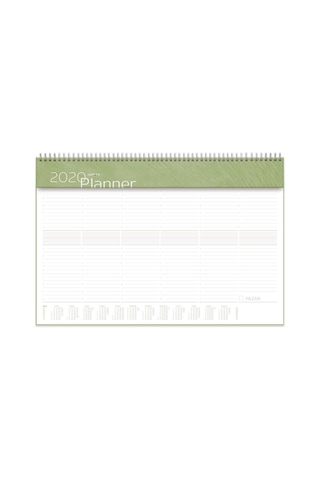 2020 Masa Üstü Planlayıcı Ajanda - Büyük Masa Üstü Takvim Planner