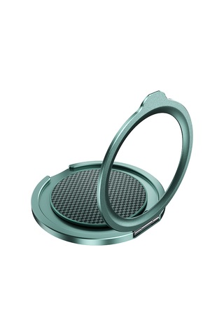 Benks L52 Magnetik Parmak Ring Stand 360 Derece Dönebilen Armortint Kevlar Tasarımlı Yeşil