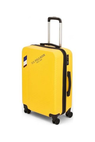 U.s. Polo Assn. Sarı Unisex Büyük Boy Valiz Plvlz23348a-b 001