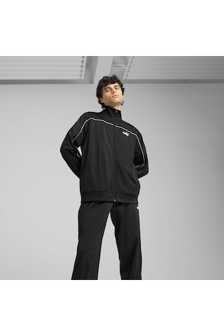 Puma Poly Piping Erkek Eşofman Takımı 68485201 Siyah