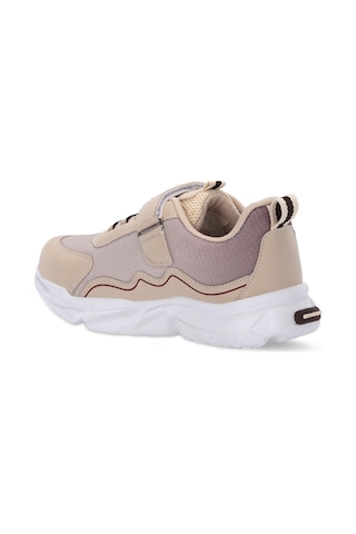 Slazenger Explorer I Unisex Çocuk Cırt Cırtlı Bej Günlük Spor Ayakkabısı