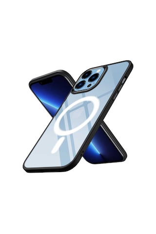 Iphone 13 Pro Max Kilif Wireless Özellikli Krom Magsafe Silikon 551641006