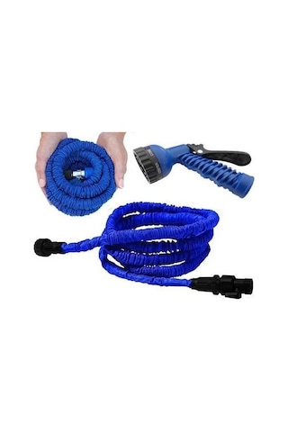 Tabancalı Uzayan Hortum Expandable Hose 22.5 Metre Beyaz