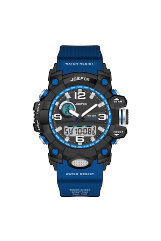 JO.CK2 Joefox Kücük Kasa Digital&Analog Kronmetre+Takvim+Alrm+Aydınlatma 8-15 Yaş Arası Çocuk Saati