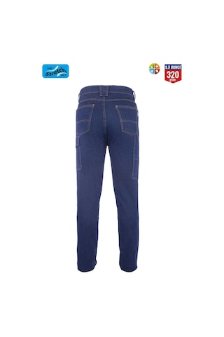 Kot İş Pantolonu Likralı Myform 2150 Denver Denim Renk Mavi