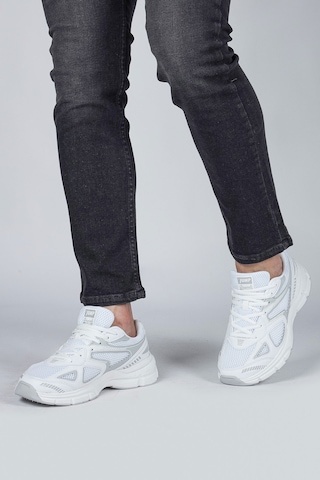 Jump 29064 Beyaz - Gri Erkek Sneaker Günlük Spor Ayakkabı Beyaz - Gri