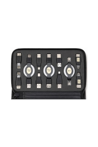 17 Parça Usb Adaptör Gezgin Kiti Usb Hub Ve Dönüştürücüler