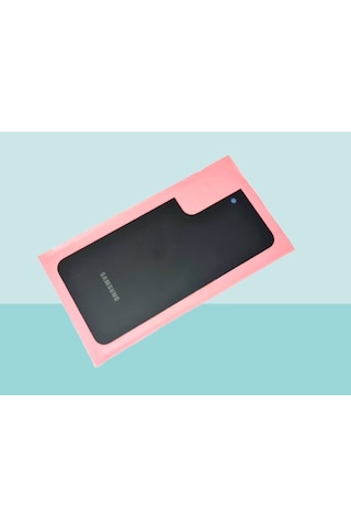 Tkgz Samsung Uyumlu Galaxy S22 Plus Arka Kapak Batarya Kapağı - Siyah Çok Renkli