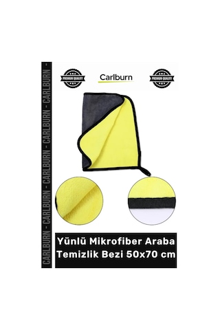 Özel Üretim Emici Kalın Yumuşak Kurulama Oto Detay Yünlü Mikrofiber Araba Temizlik Bezi 50x70 Cm