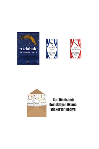 Azdahak + Jennifer In Düğünü Ciltli + Darbe: Kan Ve Sultan Ciltli + Okuma Sticker'ları