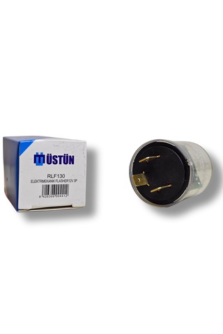Üstün Flaşör 3 Terminal Elektromekanik Universal 12 Volt