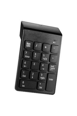 2.4g Usb Sayısal Klavye 18 Tuşlu Kablosuz Mini Dijital Klavye