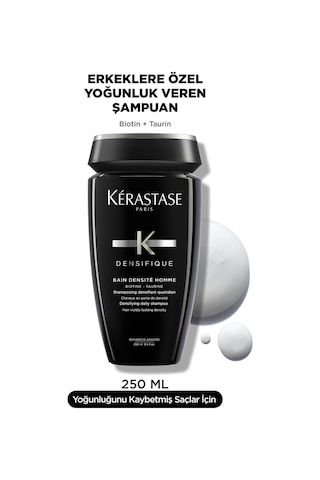 Kerastase Bain Densifique Homme Erkekler için Yoğunluk Veren Şampuan 250 ML
