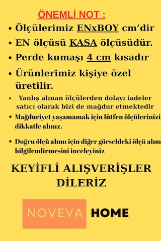 Stor Perde Lazer Kesim 601303 Beyaz Ev Ofis Mutfak Balkon Çocuk Odası Yatak Odası Salon Perdesi Beyaz