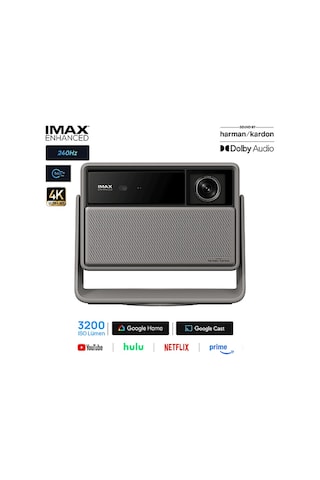 Xgımı Horizon 20 4k 240hz 1ms 3200 Iso Lümen 300" Imax 3d Wifi6 Harman Kardon Google Tv Lisanslı Netflix Youtube Ev Tipi Projeksiyon Cihazı