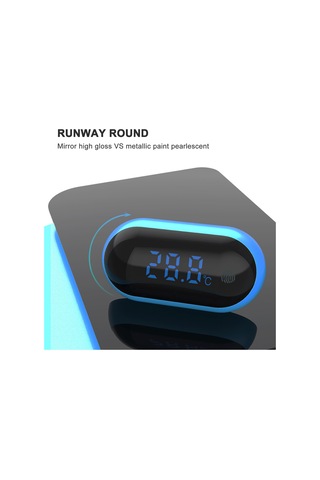 Samdoo Akvaryum Sıcaklık Ölçer - Led Sayısal Gösterimli Yüksek Hassasiyetli Su Sıcaklığı Ölçer İçin Su Tanksı Ve Sürüngen Kutuları