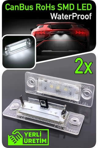 Volkswagen Vw Caddy 2004-2020 Canbus Led Plaka Aydınlatma Ledi Lambası