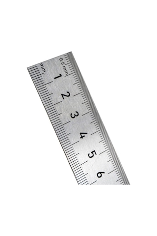 Rox 0201 Çift Taraflı Çelik Cetvel 1000 Mm