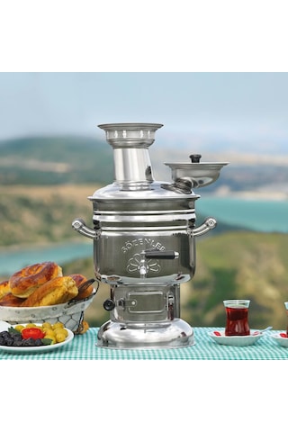 Sözenler Ks 11 İle Tasima Cantasi Krom Semaver Kömürlü 4 Lt.