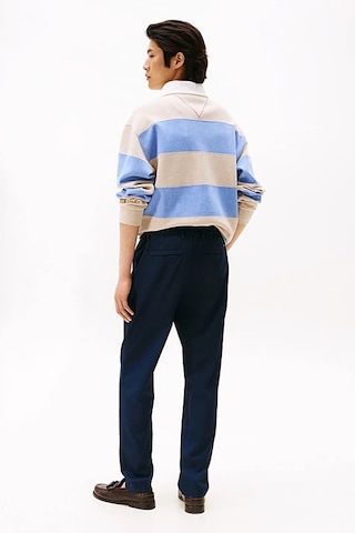 Tommy Hilfiger Erkek Tapered Fit Bilek Boy Teknik Kumaş Pantolon - Lacivert Desert Sky