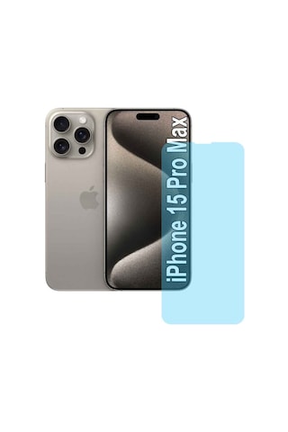 Apple iPhone 15 Pro Max Uyumlu Nano Cam Ekran Koruyucu