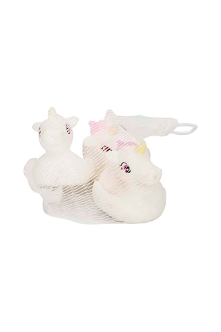 Unicorn Bebek Banyo Oyuncağı Seti - Unicorn Vinil Figürler 3'lü