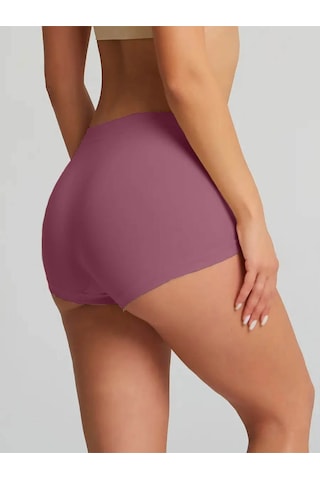 Mistirik Moncorno Model Iz Yapmayan Sıkılaştırıcı Comfort Seamless Spor Boxer Gül Kurusu Renk Gül Kurusu