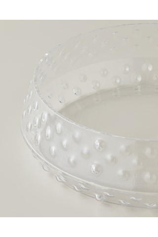 English Home Bubbles Cam Kase 23x7 Cm Şeffaf Şeffaf