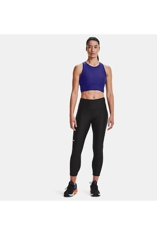 Under Armour Ua Tech Yüksek Bel Bilek Boy Kadın Tayt 1365335-001 Siyah