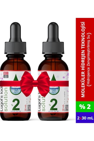 Lugol İyot Çözeltisi %2 Roll-On 2 x 30 ML