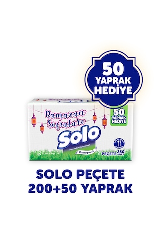 Solo 9'lu Peçete Ramazan Özel