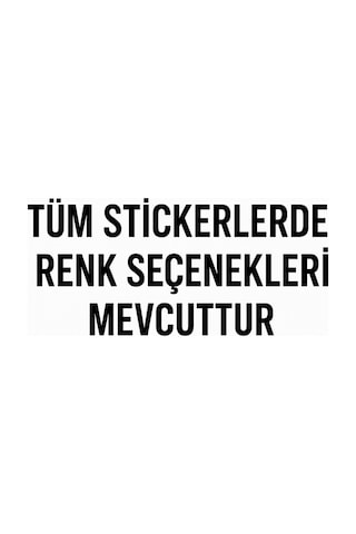 Kurt Ağaç Oto Özel Yeni Kaliteli Kaliteli Sticker 30 X 24 Cm