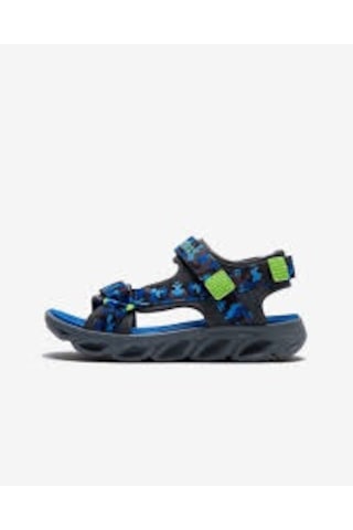 Skechers Hypno - Splash Büyük Erkek Çocuk Mavi Işıklı Sandalet 400077L Bllm Mavi